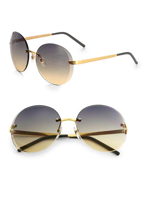 gucci women's rimless sunglasses|oversized gucci sunglasses for men.